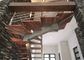 Kohlenstoffstahl-Mono-Tragbalken gerades Form-Holz-Treppenhaus Treppen-U